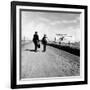 Next Time Try the Train Relax Southern Pacific, March 1937-Dorothea Lange-Framed Photo