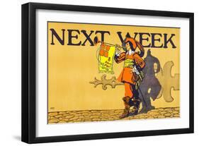 Next Week-Robert Beebe-Framed Art Print