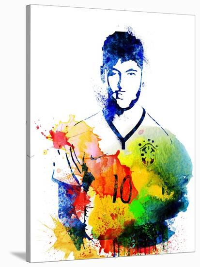 Neymar-Jack Hunter-Stretched Canvas