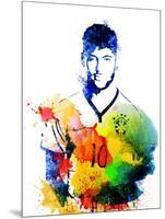 Neymar-Jack Hunter-Mounted Art Print