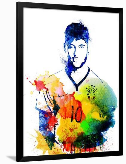 Neymar-Jack Hunter-Framed Art Print