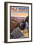 Nez Perce National Historical Park, Idaho-Lantern Press-Framed Art Print