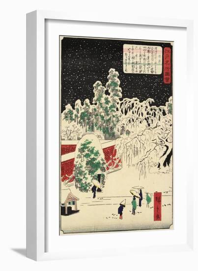 Nezu, November 1862-null-Framed Giclee Print