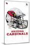 NFL Arizona Cardinals - Drip Helmet 20-null-Mounted Standard Poster