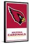 NFL Arizona Cardinals - Logo 21-Trends International-Framed Poster