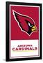 NFL Arizona Cardinals - Logo 21-Trends International-Framed Poster