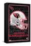 NFL Arizona Cardinals - Neon Helmet 23-Trends International-Framed Stretched Canvas