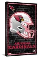 NFL Arizona Cardinals - Neon Helmet 23-Trends International-Stretched Canvas