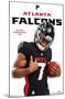 NFL Atlanta Falcons - Bijan Robinson Feature Series 24-Trends International-Mounted Poster