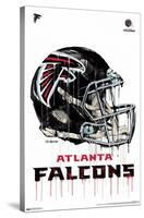 NFL Atlanta Falcons - Drip Helmet 20-Trends International-Stretched Canvas