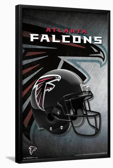 NFL Atlanta Falcons - Helmet 16-Trends International-Framed Poster