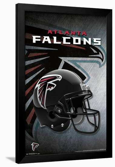 NFL Atlanta Falcons - Helmet 16-Trends International-Framed Poster