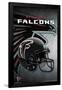 NFL Atlanta Falcons - Helmet 16-Trends International-Framed Poster