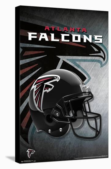 NFL Atlanta Falcons - Helmet 16-Trends International-Stretched Canvas