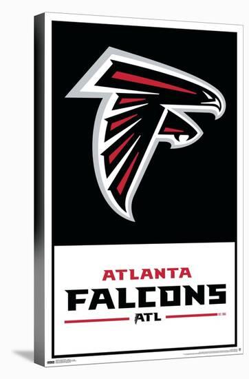 NFL Atlanta Falcons - Logo 21-Trends International-Stretched Canvas