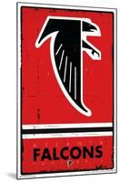 NFL Atlanta Falcons - Retro Logo 15-Trends International-Mounted Poster