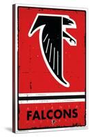 NFL Atlanta Falcons - Retro Logo 15-Trends International-Stretched Canvas