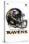 NFL Baltimore Ravens - Drip Helmet 20-Trends International-Stretched Canvas