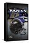 NFL Baltimore Ravens - Helmet 16-Trends International-Framed Stretched Canvas