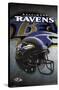 NFL Baltimore Ravens - Helmet 16-Trends International-Stretched Canvas