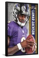 NFL Baltimore Ravens - Lamar Jackson 18-Trends International-Framed Poster