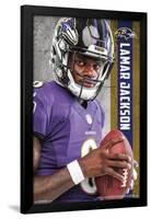 NFL Baltimore Ravens - Lamar Jackson 18-Trends International-Framed Poster