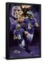 NFL Baltimore Ravens - Lamar Jackson 20-Trends International-Framed Poster