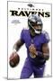 NFL Baltimore Ravens - Lamar Jackson Feature Series 23-Trends International-Mounted Poster