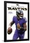 NFL Baltimore Ravens - Lamar Jackson Feature Series 23-Trends International-Framed Poster