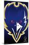 NFL Baltimore Ravens - Logo 14-Trends International-Mounted Poster