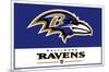 NFL Baltimore Ravens - Logo 21-Trends International-Mounted Poster