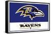 NFL Baltimore Ravens - Logo 21-Trends International-Framed Stretched Canvas