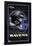 NFL Baltimore Ravens - Neon Helmet 23-Trends International-Framed Poster