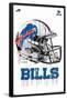 NFL Buffalo Bills - Drip Helmet 20-null-Framed Standard Poster