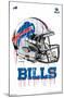 NFL Buffalo Bills - Drip Helmet 20-Trends International-Mounted Poster