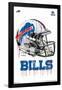 NFL Buffalo Bills - Drip Helmet 20-Trends International-Framed Poster