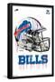 NFL Buffalo Bills - Drip Helmet 20-Trends International-Framed Poster