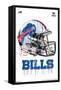 NFL Buffalo Bills - Drip Helmet 20-Trends International-Framed Stretched Canvas