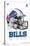 NFL Buffalo Bills - Drip Helmet 20-Trends International-Stretched Canvas