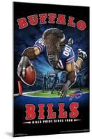 NFL Buffalo Bills - End Zone 17-Trends International-Mounted Poster