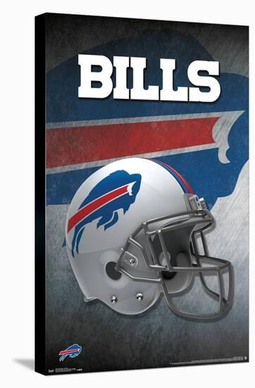 NFL Buffalo Bills - Helmet 16-Trends International-Stretched Canvas