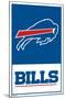 NFL Buffalo Bills - Logo 21-Trends International-Mounted Poster