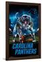 NFL Carolina Panthers - 3 Point Stance 19-Trends International-Framed Poster