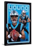 NFL Carolina Panthers - Bryce Young 24-Trends International-Framed Poster