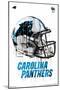 NFL Carolina Panthers - Drip Helmet 20-Trends International-Mounted Poster