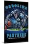 NFL Carolina Panthers - End Zone 17-Trends International-Mounted Poster