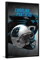 NFL Carolina Panthers - Helmet 16-Trends International-Framed Poster