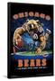 NFL Chicago Bears - End Zone 17-Trends International-Framed Poster