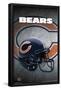 NFL Chicago Bears - Helmet 16-Trends International-Framed Poster