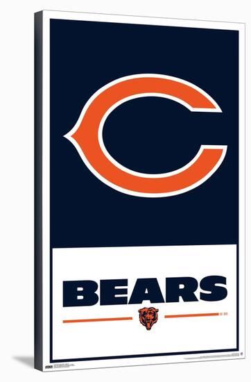 NFL Chicago Bears - Logo 21-Trends International-Stretched Canvas